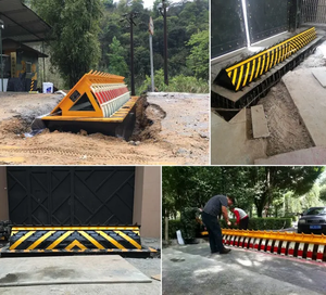 Barriera Elettrica Ribaltabile, Macchina per Recinzioni Stradali Personalizzabile, Barriera Anti-collisione per Veicoli - Product Image 3