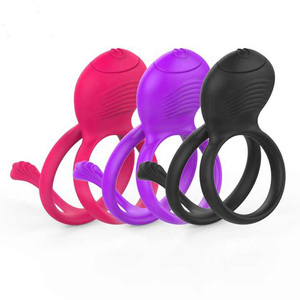 Vibromasseur masculin pour couple partageant la stimulation clitoridienne Passion Lock Fine Delay Vibration <span class=keywords><strong>Testicule</strong></span> <span class=keywords><strong>Anneau</strong></span> pour hommes - Product Image 1