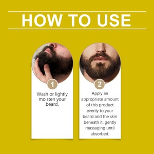 Baume à barbe personnalisé pour <span class=keywords><strong>homme</strong></span>, <span class=keywords><strong>crème</strong></span> à raser de qualité supérieure, favorise une croissance plus rapide de la barbe, baume à barbe adoucissant - Product Image 6