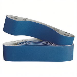 <b>Abrasive</b> Belts P100 Blue Sanding Belt For Metal Wood Polishing <b>Tools</b> - Product Image 2