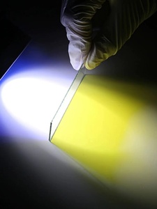 Nouveau, fabrication chinoise de filtre de couleur dichroïque, 0.3-5.0mm d'épaisseur du sol et des bord biseauté - Product Image 2