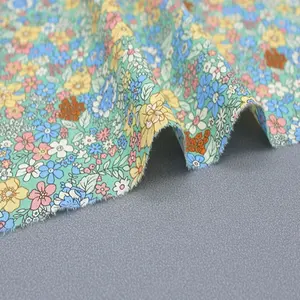 Heiße neue Produkte für Material lieferant Polyester bedruckter Stoff Bettlaken stoff