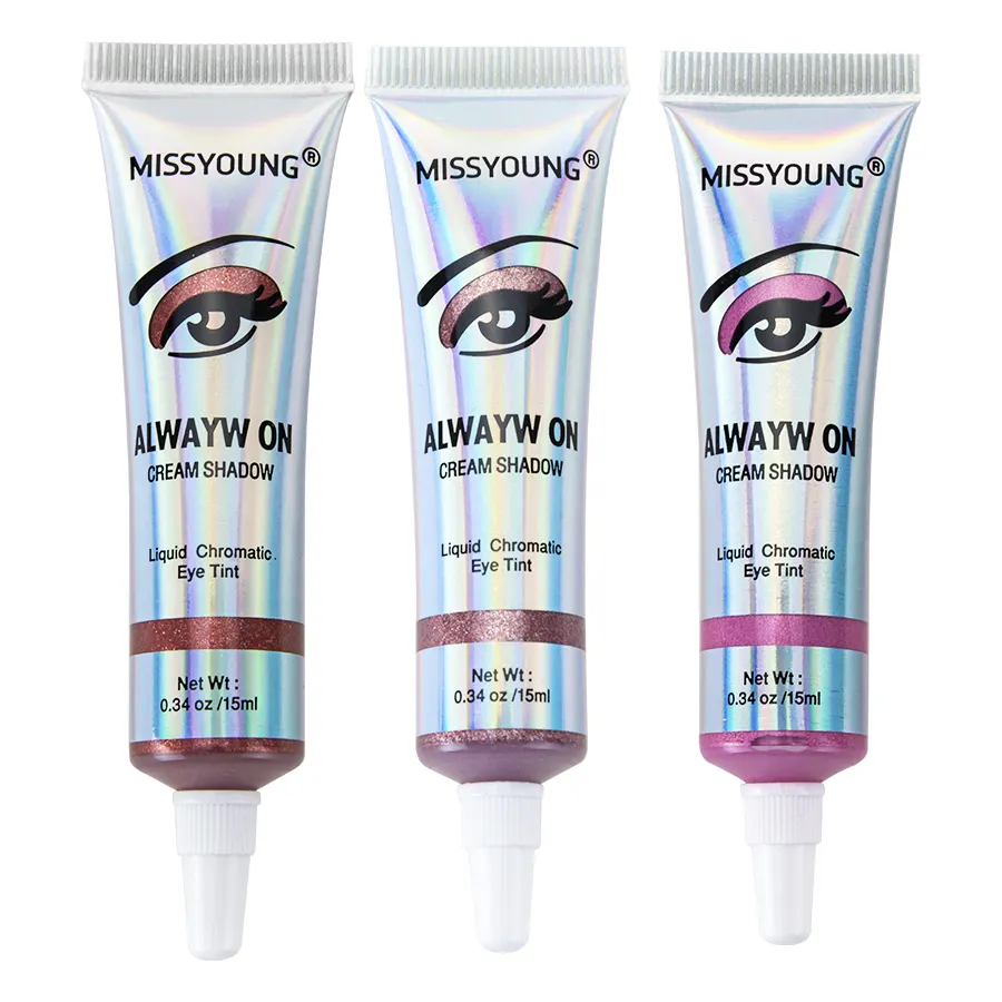 Oem Glanzende Matte Vloeibare Glitter Oogschaduw Eyeliner Make-Up 5G Waterdichte Make-Up Oogschaduw Reisgrootte Oogschaduw Nat Alle Huid