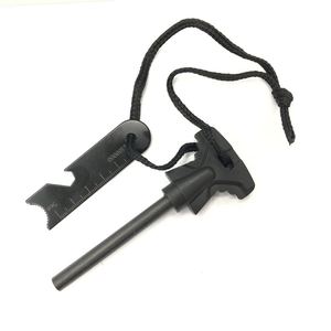 Bâton <span class=keywords><strong>de</strong></span> feu multifonctionnel en magnésium <span class=keywords><strong>de</strong></span> 70 mm avec grattoir et cordon pour la survie en camping - Product Image 5