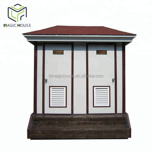 Pompe à eau Magic House, toilettes publiques préfabriquées à nettoyage automatique, utilisées pour la vente sur les chantiers de construction - Product Image 2