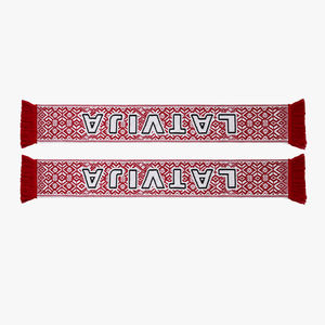 Écharpes Coronation Love Écharpe tricotée personnalisée imprimée pour encourager l'équipe à créer une écharpe <span class=keywords><strong>de</strong></span> football tricotée exclusive et chaleureuse - Product Image 1