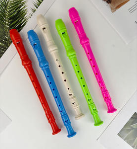 Nouveau <span class=keywords><strong>prix</strong></span> bas coloré 8 trous flûte allemagne style ABS flûte allemande soprano flûte à bec étudiants pratique flûte - Product Image 4