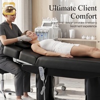 Table de massage électrique avec télécommande pour soins du visage et du corps