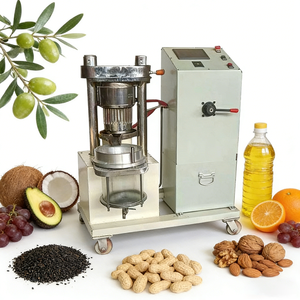 Prensa Hidráulica <span class=keywords><strong>para</strong></span> <span class=keywords><strong>Aceite</strong></span> Comercial <span class=keywords><strong>de</strong></span> 45 kg/h <span class=keywords><strong>para</strong></span> Sésamo, Nueces, Aguacate, <span class=keywords><strong>Aceite</strong></span> <span class=keywords><strong>de</strong></span> Oliva, Manteca <span class=keywords><strong>de</strong></span> Cacao, con Gabinete Eléctrico y Microcomputadora - Product Image 1