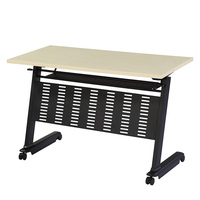Table de formation pliable pour bureau et mobilier de salle, réglable, avec roulettes, pour réunions, bureau portable pour ordinateur portable, personnalisable