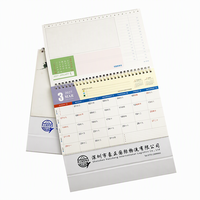 Calendrier mural personnalisé avec photo imprimée, calendrier mensuel suspendu à spirale, planificateur mural couleur pour la maison, les entreprises, vente en gros