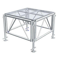 Scène de concert extérieure en aluminium 4x4 pieds certifiée TUV en promotion / Scène mobile à vendre / Scènes événementielles à vendre