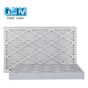 Tùy chỉnh 20x25x1 20x24x1 12x12x1 10x10x1 merv 6 8 11 13 14 <span class=keywords><strong>x</strong></span>ếp li HVAC AC lò Bộ lọc không khí mpr - Product Image 2