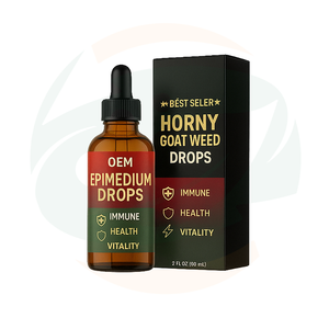 Оптовая продажа OEM: Жидкие капли Эпимедиума (Козьего льва) для поддержки иммунитета и энергии у взрослых, пищевой класс - Product Image 2