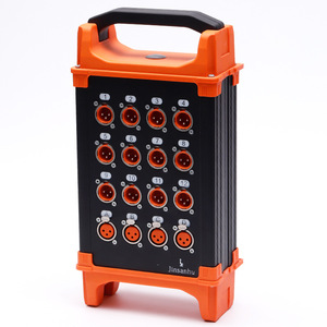 Boîtier de signalisation Jinsanhu Stage, 12 ports DMX, connecteur de câble audio multi-core pour spectacles en direct - Product Image 1