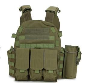 TV44 Multi Purpose Outdoor Duty Jungle Tactical Vest <b>Navy</b> Style Body Protection Vest Black - Product Image 1