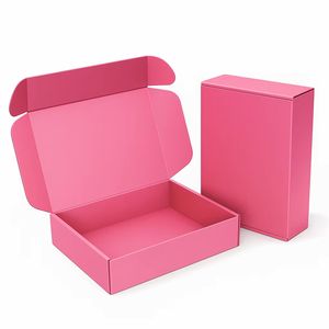 Boîtes d'emballage personnalisées, boîtes en papier, impression de logo de marque personnalisée, boîtes d'expédition en carton ondulé, boîtes d'expédition de couleur, boîtes d'expédition par courrier - Product Image 1