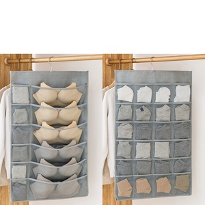 Tas pakaian dalam lemari pembesar, tas pakaian Dalam lipat, tas penyimpanan pakaian, tas kaus kaki <span class=keywords><strong>Organizer</strong></span> <span class=keywords><strong>Bra</strong></span> gantung dengan saku jaring - Product Image 1