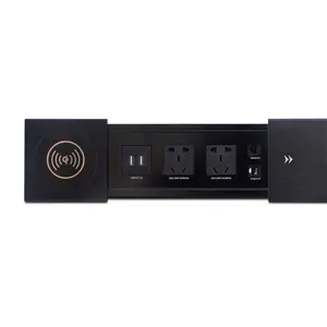 Europese Keuken Meubelen Usb Smart Glijdende Cover Desktop Power Multifunctionele Desktop Socket