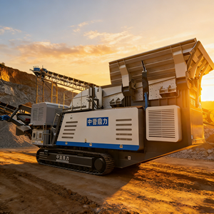 <span class=keywords><strong>Concasseur</strong></span> mobile à chenilles 60-220 TPH pour le traitement rapide des déchets de béton et d'asphalte, mise en service rapide - Product Image 1