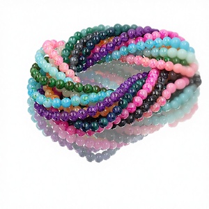 Cuentas de Cristal y Vidrio de 8mm al por Mayor, Forma Redonda, Colores Surtidos, Empaquetado en Caja para la Fabricación de Joyería - Product Image 3