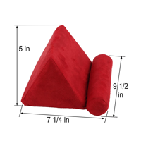 Kingworth Triangle Wedge Présentoir Regarder la télévision en ligne Tablette Support pour téléphone Coussin