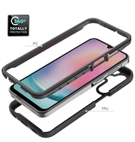 Étui de protection robuste en TPU et PC de qualité supérieure avec cadre en caoutchouc pour Samsung Galaxy A25 5G