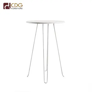 Square Table Bar Furniture Steel Cocktail Table Bar Dining Table