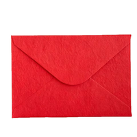 Enveloppe en papier coton texturé épais de taille personnalisée avec design sur mesure, enveloppe d'emballage pour carte postale
