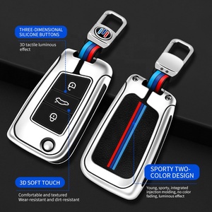 Nuevo DISEÑO DE TPU para llave de control remoto de coche, funda para VW Volkswagen Golf 7 MK7 Tiguan MK2 para Seat Ateca Leon <span class=keywords><strong>FR</strong></span> 2 <span class=keywords><strong>Ibiza</strong></span>, accesorio para automóvil - Product Image 2