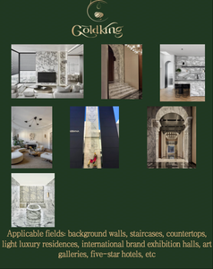 卡拉拉白大理石板抛光表面现代设计天然石材酒店应用大板尺寸 - Product Image 4