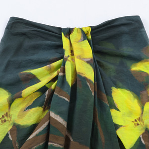 Gonna a Fascia Floreale con Fiocco Personalizzata Stampa Primavera 2026 per Donna, OEM/ODM da Fabbrica di Abbigliamento Cinese, Gonne Casual Vintage - Product Image 5