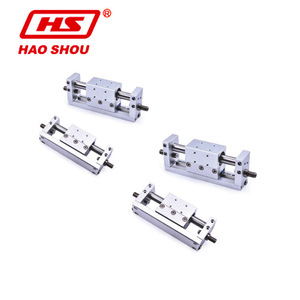 Hao Shou Pneumatic Cylinder Aluminum <b>Mini</b> Air Cylinder <b>Clamp</b> Actuator For Automation Equipment - Product Image 3