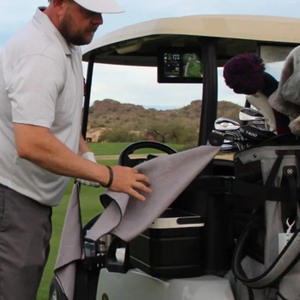 Tùy chỉnh lớn sợi nhỏ Golf khăn với cá nhân logo thêu mềm vuông Ngoài Trời Dành cho người lớn thể thao khăn in các tính năng - Product Image 5