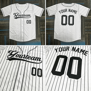 Atacado Retro <span class=keywords><strong>Baseball</strong></span> Uniforme Personalizado Impresso Manga Curta Streetwear Dos Homens Pinstripe <span class=keywords><strong>Baseball</strong></span> Shirt Throwback <span class=keywords><strong>Baseball</strong></span> <span class=keywords><strong>Jersey</strong></span> - Product Image 6