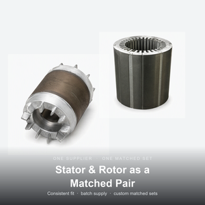 Núcleo y Rotor <span class=keywords><strong>de</strong></span> <span class=keywords><strong>Motor</strong></span> <span class=keywords><strong>de</strong></span> Inducción Trifásico, Material <span class=keywords><strong>de</strong></span> Acero al Silicio, Ajuste por Presión, Personalizable Según Planos - Product Image 6