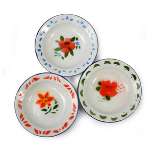 CHL 2020 Customize green decorative south africa wholesale <span class=keywords><strong>restaurant</strong></span> enamel plates for dinner - Product Image 4