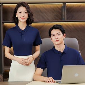 เสื้อโปโลแขนสั้นสีฟ้าอ่อนสำหรับผู้ชาย ดีไซน์กระดุมสีพื้น ความยาวปกติ สไตล์ลำลองสมาร์ท ผ้าอ๊อกซ์ฟอร์ด ระบายอากาศได้ดี - Product Image 3