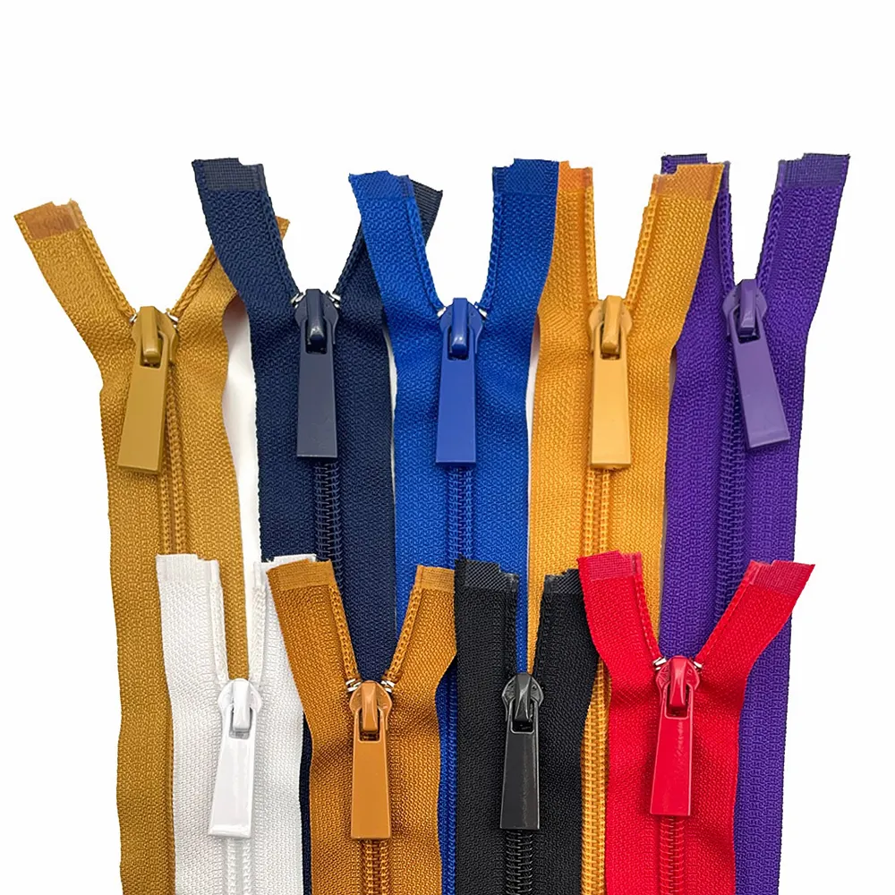 Low Price 3# 5# 8# Nylon Zipper Open-end Zipper Custom Zipper For Garment