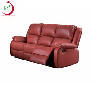 Jky Meubels 3 Stuk Zits Sectionele Luxe Overvolle Moderne Kunstleer Tv Fauteuil Motion Sofa Set