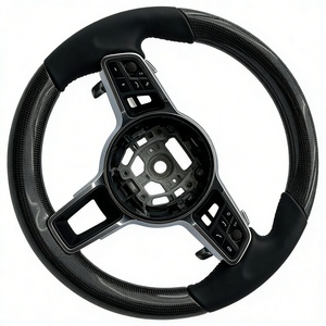 Volante in Fibra di Carbonio per Auto, Compatibile con Panamera, Cayman, Cayenne, Macan, <span class=keywords><strong>Taycan</strong></span> dal 2012 al 2014 - Product Image 2