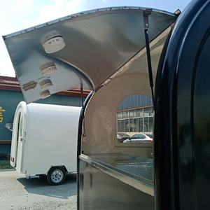 Remorquable Mobile Bar Café Crème Glacée Chariot Camper Van Personnalisé Nourriture Remorque Mini Taille Entièrement Équipée pour Le Service En Plein Air - Product Image 5