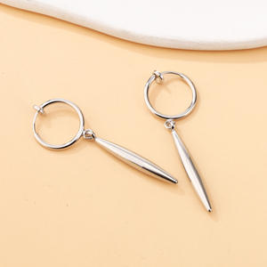 Pendientes de Clip con Diseño de Dibujos Animados, Metal Galvanizado, Estilo Fate Night of Destiny Library-Churin, para Cosplay - Product Image 4