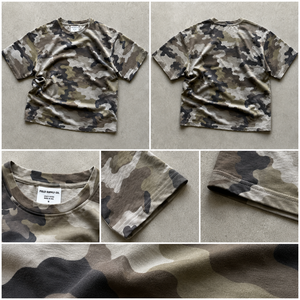 Camiseta de Camuflaje para Hombre OEM, 240 g/m², Estampado Completo, Talla Grande, Lisa, Deportiva, <span class=keywords><strong>Nueva</strong></span>, Camisa Masculina Premium, Camisas Personalizadas - Product Image 3