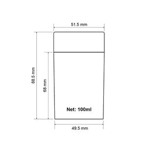 OEM personnalisé 100ml en plastique mat vitamine bouteille cylindre supplément capsule bouteilles en plastique pour l'emballage de médicaments - Product Image 6