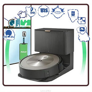 <span class=keywords><strong>Robot</strong></span> Aspirador y Fregasuelos Autovaciable HI <span class=keywords><strong>Robot</strong></span> J9+ con Potente Succión, Fregado Sónico, Navegación Lidar, Uso en Hoteles, Evita Obstáculos - Product Image 3