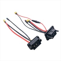 Connecteur étanche pour batterie au lithium empilable 50A 100A, système de stockage d'énergie suspendu 3+4 3+8 2+8, prise mâle et femelle interchangeable