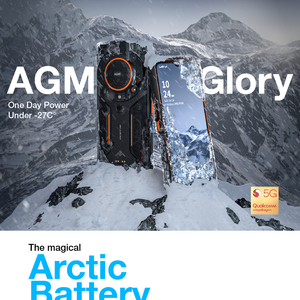[Prix officiel] AGM Glory <span class=keywords><strong>SE</strong></span> | Smartphone robuste débloqué 5G, Qualcomm 5G, haut-parleur le plus puissant de 110 dB, batterie arctique de 6200 mAh, téléphone portable - Product Image 3