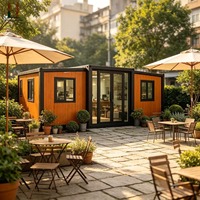 Maisonnette moderne extensible de 20, 30 ou 40 pieds avec design intelligent et espace de vie mobile