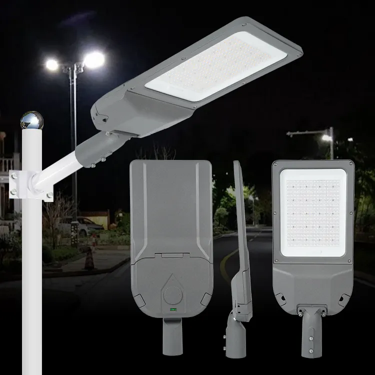 OEM/ODM Außenbeleuchtung IP65 wasserdichtes Straßenlicht gestanztes Aluminium 75 W 120 W 180 W 240 W Engineering Led Straßenbeleuchtung